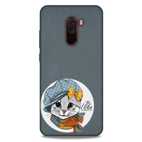 Animax Modacı Kedi Xiaomi Pocophone F1 Kılıf Desenli Silikon