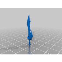 3D Baskı Fantastik Shardblade Cosplay Kılıcı (Bu ürün Sadece Plastik parçadır - Almadan Önce Soru Sorabilirsiniz)