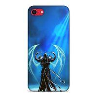 Lopard Apple iPhone SE 2020 Uyumlu Kılıf GameX (47) Crystal Flex Kılıf Mavi