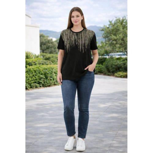 ALEXANDERGARDI Baskılı Bisiklet Yaka T-shirt