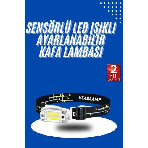 Kafa Lambası, Su Geçirmez Kafa Feneri 3 Mod Aydınlatma