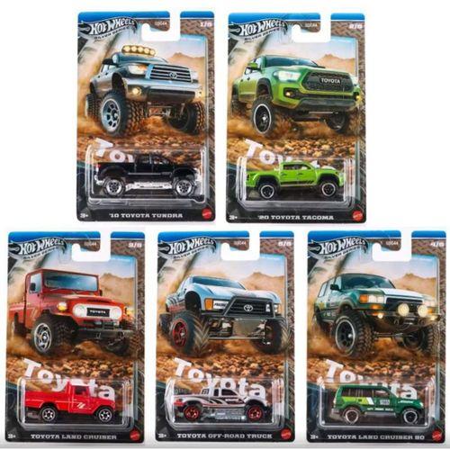 Hot Wheels Silver Series Toyota Truck Set  GDG44-977N 5'li Set