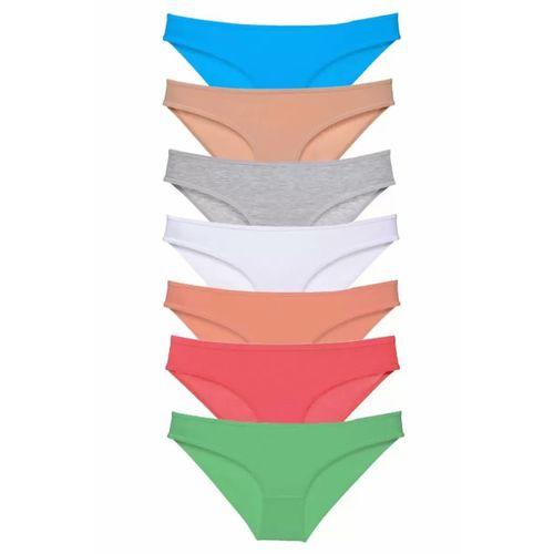 7 adet Süper Eko Set Likralı Kadın Slip Külot Set 6