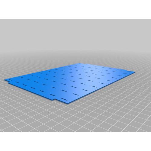 Modüler Yığılabilir Tuş Takımı Depolama İçin Kapak 3D Baskı