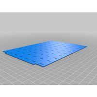 Modüler Yığılabilir Tuş Takımı Depolama İçin Kapak 3D Baskı