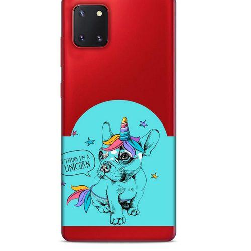 Zoologix (24) Samsung Galaxy Note 20 Şeffaf Kılıf Silikon Desenli