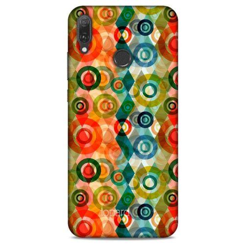 Huawei Y9 2019 Kılıf Pastel Renkler (31) TPU Kılıf Kırmızı Yeşil