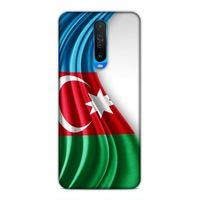 Xiaomi Redmi K30 Uyumlu Kılıf Azarbaijan (21) Koruyucu Kapak Bayrak