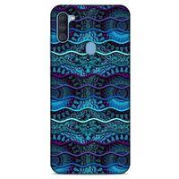 Samsung Galaxy A11 Kılıf Baskılı Özel Seri Taşlı (37) Silicone Cover