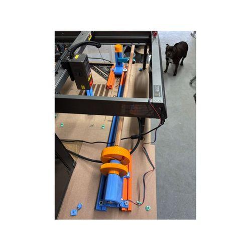 Lazer Offset Sayaç Desteği için Döner Sistem REMIX 3D Baskı (Bu ürün Sadece Plastik parçadır - Almadan Önce Soru Sorabilirsiniz)