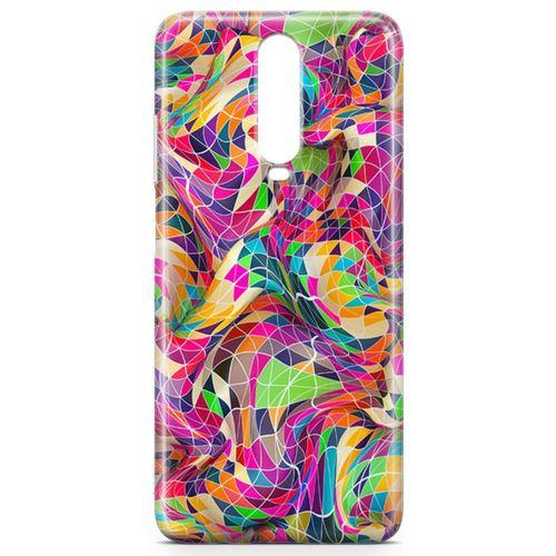 Xiaomi Redmi K30 Kılıf Renkli Prizmalar 3d Arka Kapak Koruma Desenli Full Koruyucu