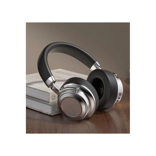 Metal Kulak Üstü Kablosuz Bluetooth Kulaklık Hybrid Anc Type-c Hızlı Şarj Bluetooth 6 0