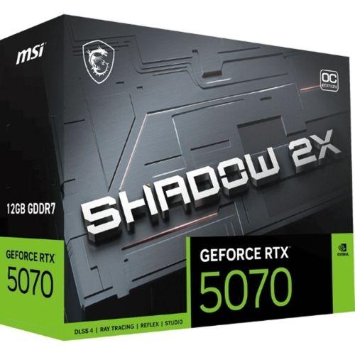 MSI GEFORCE RTX 5070 12G SHADOW 2X OC GDRR7 192Bit