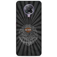 Xiaomi Poco F2 Pro Uyumlu Kılıf Motorsiklet (40) Fit Silikon Kılıf Harley