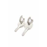 Anahtar Küpe - Gümüş