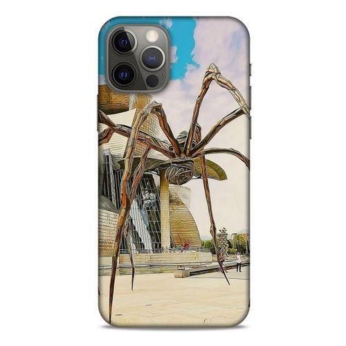 Apple iPhone 12 Pro Kılıf Dünya Mimarisi (29) Arka Koruma Kılıfı Guggenheim İspanya