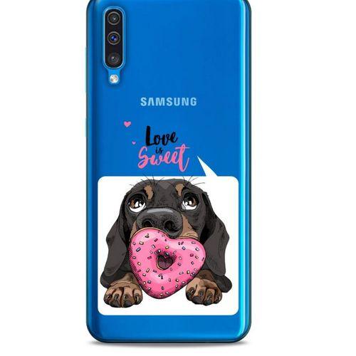 Zoologix (16) Samsung Galaxy A31 Şeffaf Kılıf Silikon Desenli