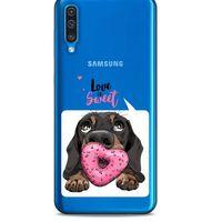 Zoologix (16) Samsung Galaxy A31 Şeffaf Kılıf Silikon Desenli