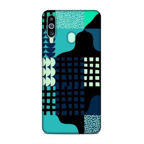 Samsung Galaxy M40 Uyumlu Kılıf Insomnia (17) Tasarım Kılıf Yeşil Lacivert