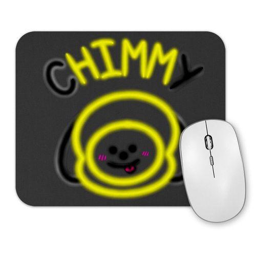 Bt21 Glowing Chimmy Bts Mouse Pad