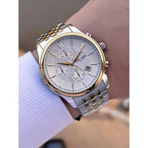 Tom Jones Bileklik Hediyeli Çelik Kordon 3 Atm Suya Dayanıklı 2 Yıl Garantili Erkek Kol Saati 10080.4