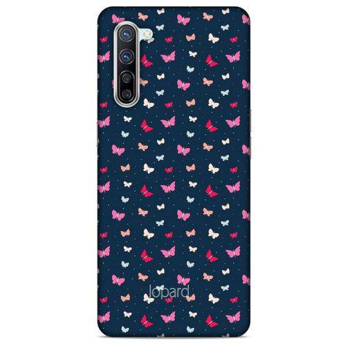 Oppo Reno 3 Pro 5g Kılıf Kelebek Etkisi (42) Rugged Armor Kılıf Mor Pembe