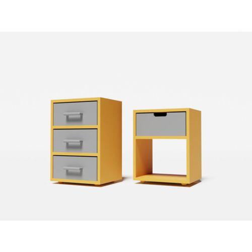 Bebek Evi 1/12 Minyatür Komodin 3 Çekmeceli Şifonyer 3D Baskı (Bu ürün Sadece Plastik parçadır - Almadan Önce Soru Sorabilirsiniz)