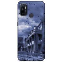 Huawei P40 Kılıf Depresyon (39) Liquid Crystal Kılıf Şeker Pembe Bordo