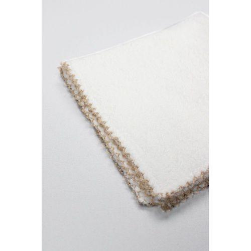 Bistyle Bistyle Organik 28x28 6'Lı Havlu Mendil 90105 Ekru
