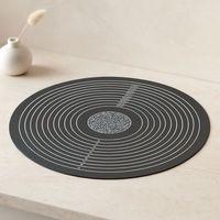 Yuvarlak Silikon Hamur Matı 45 cm - Ölçekli 190 g