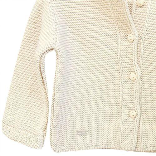 Andywawa Andywawa AC24333 Basic Bebe Ceket Beige