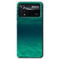 Poco x4 Pro Kılıf HD Desen Baskılı Arka Kapak - Derin Deniz + Kırılmaz Cam