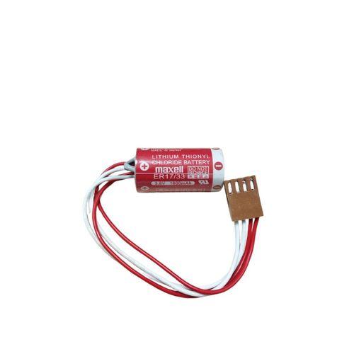 Maxell ER17/33 3.6V 2/3A 4 PIN Size Lithium Pil - Kahverengi Soket