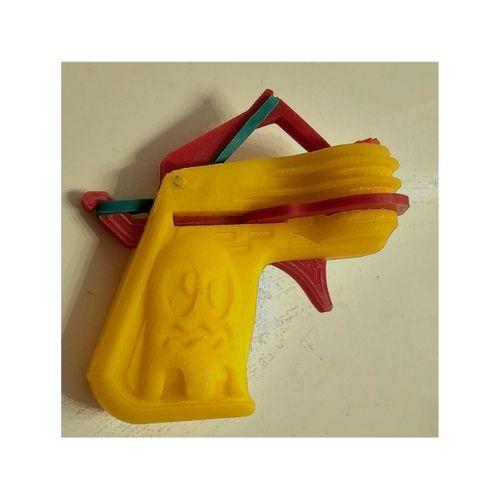 6 Atış Hayalet Tabanca Disk Atıcı (Bu ürün Sadece Plastik parçadır - Almadan Önce Soru Sorabilirsiniz)