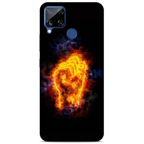 Lopard Oppo Realme C15 Uyumlu Kılıf FireX (16) Kalın Kılıf Yangın
