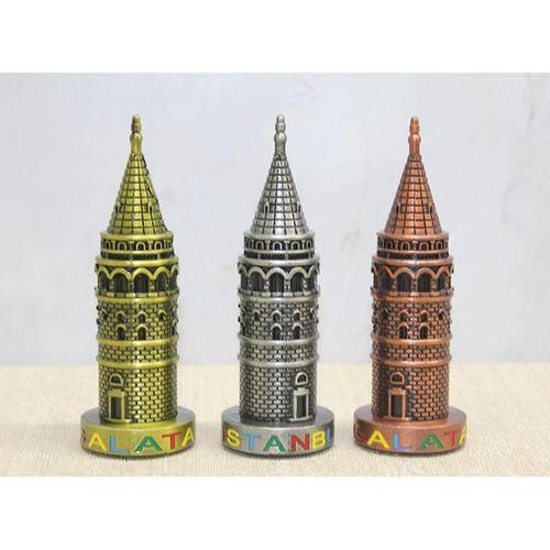 13 Cm Metal Galata Kulesi