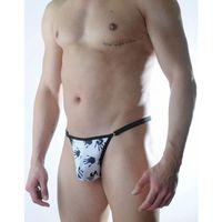 Erkek El Desenli Metalli Tanga