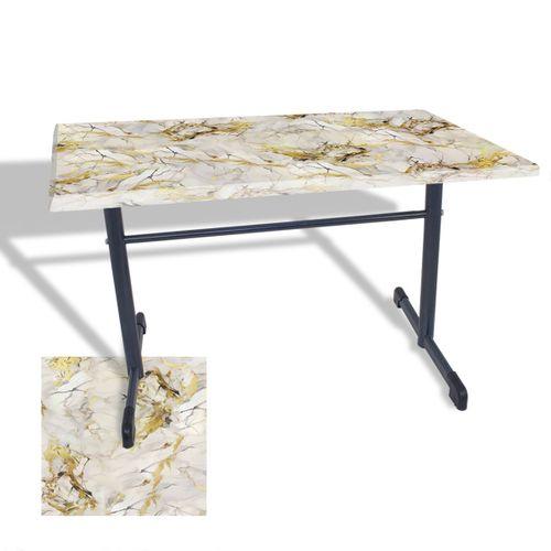 Dockers Halley Mutfak Masası 80x140 ESB (Werzalit, Wermodin ve Allzalit Tabla) - Gold