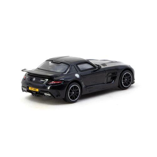 1/64 Mercedes-Benz SLS AMG Coupé Black Series Black Metallic - Singapore Special Edition