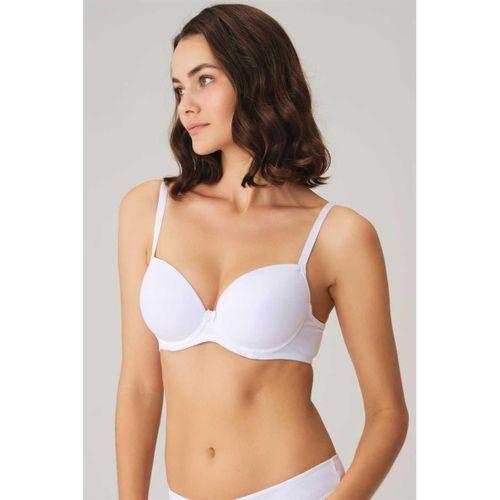 Balenli Desteksiz Dolgusuz Askıları Çıkabilen Günlük T-shirt Sütyeni