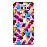 LG K50S Kılıf Pastel Renkler (42) Rugged Armor Kılıf Mor Pembe