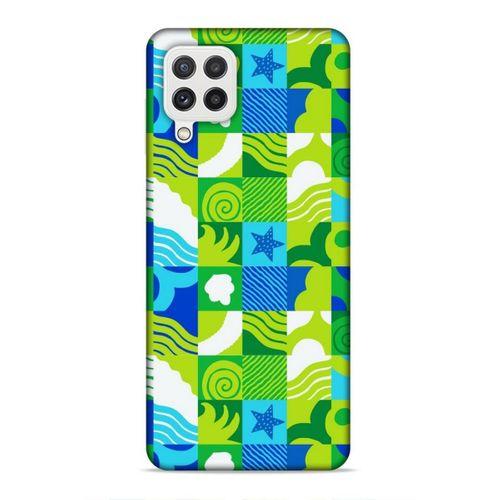 Samsung Galaxy A22 Uyumlu Kılıf Insomnia (46) Core Armor Kılıf Laci Yeşil