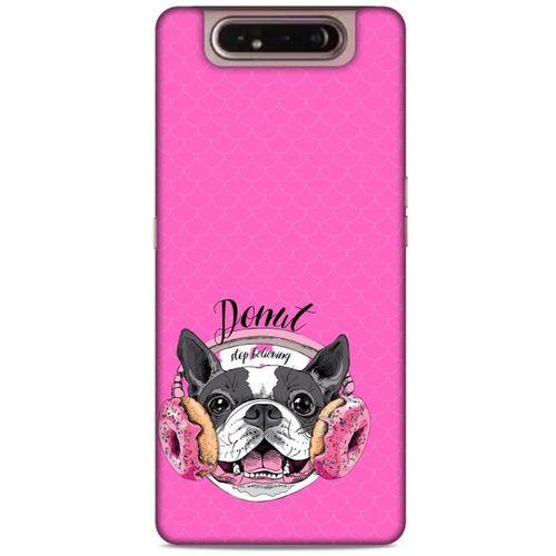 Animax Boston Terrier Samsung Galaxy A80 Kılıf Desenli Silikon