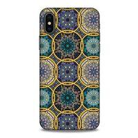 Ethnic Culture (10) Apple Iphone X Kılıf Silikon Kapak Desenli