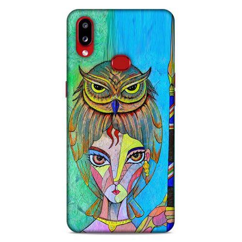 Lopard Samsung Galaxy A10s Uyumlu Kılıf Sürreal Yüzler ♀ (39) Liquid Crystal Kılıf Baskılı