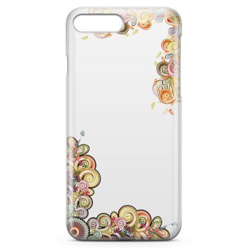 Apple iPhone 7 Plus Kılıf El İşi Süsler Arka Kapak Koruma Desenli Full Koruyucu
