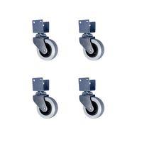 Furç U-Sunta Bilyalı Teker - 20x50 - Gri - 35x18 HKS183 - 4 Adet