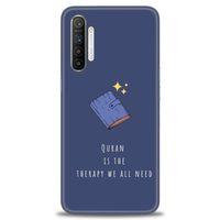 Realme XT Kılıf HD Baskılı Kılıf - Quran + Tam Ekran Koruyucu