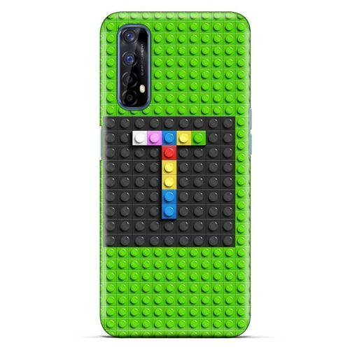 Lopard Oppo Realme 7 Uyumlu Kılıf BloX (32) Soft Silikon Kılıf T Harfi