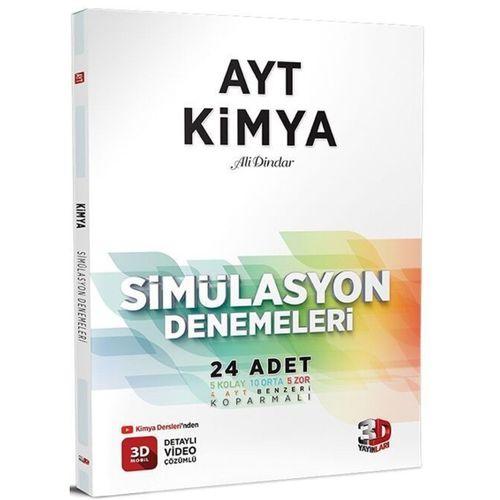 AYT Kimya Simülasyon 24 Deneme 3D Yayınları